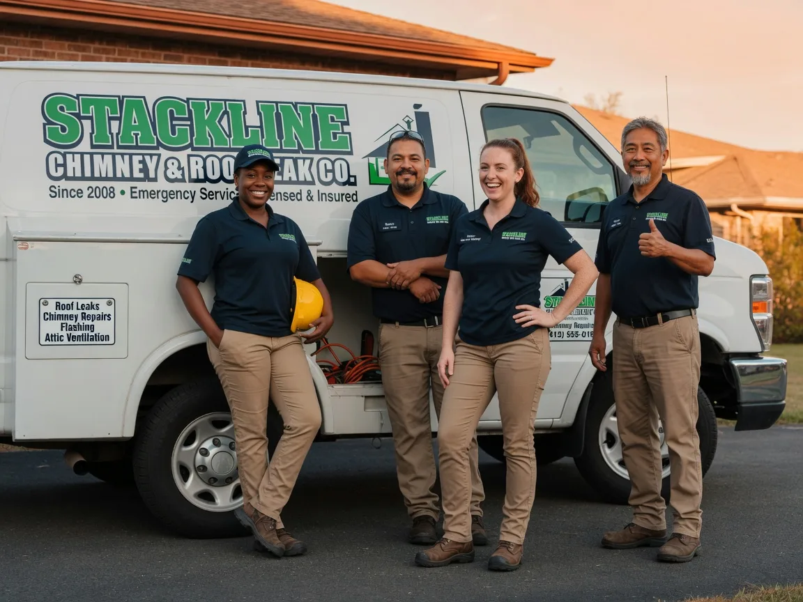 Chimney flashing repair company in Glenn, CA